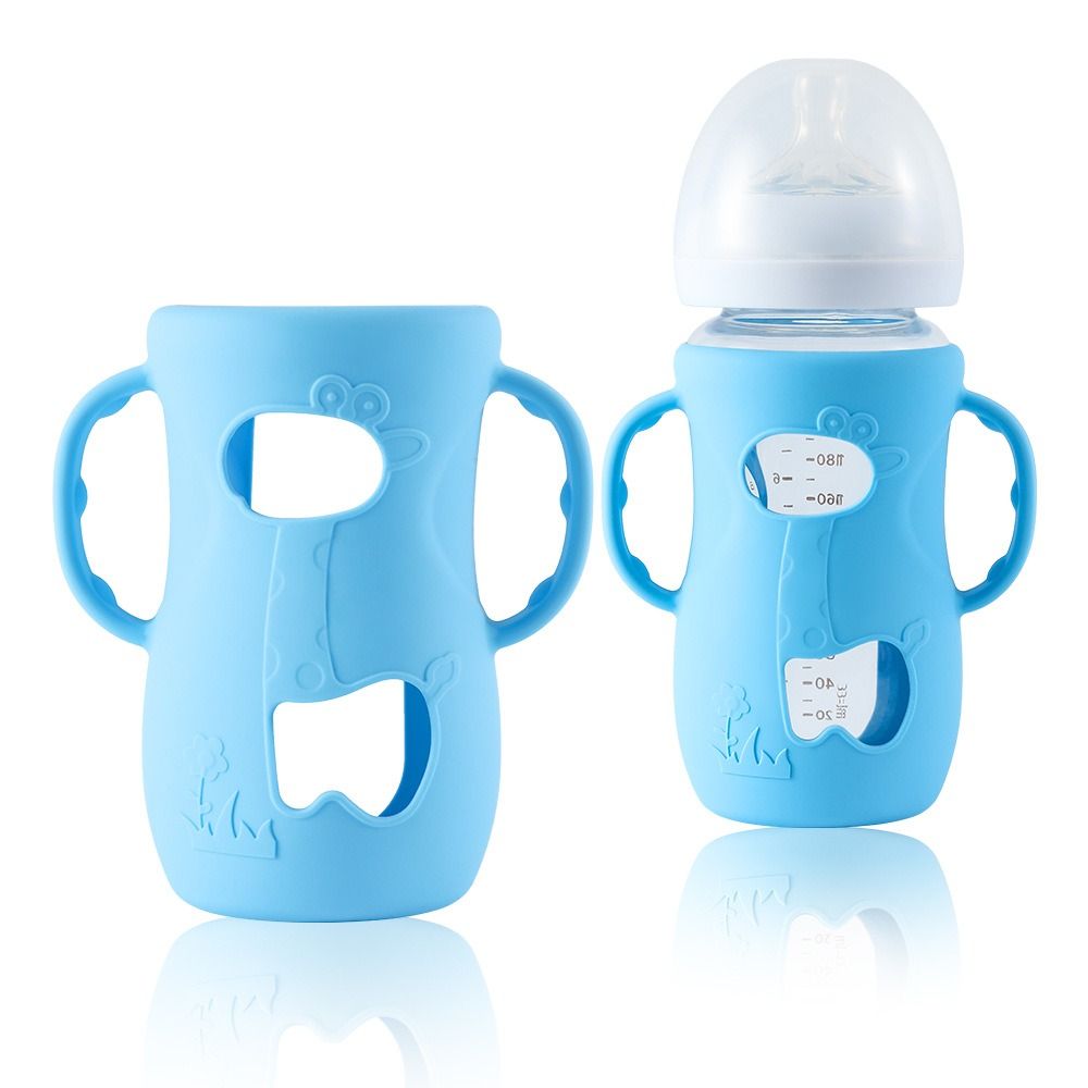 Baby Food Glass - Универсальный чехол для детской бутылочки, защита