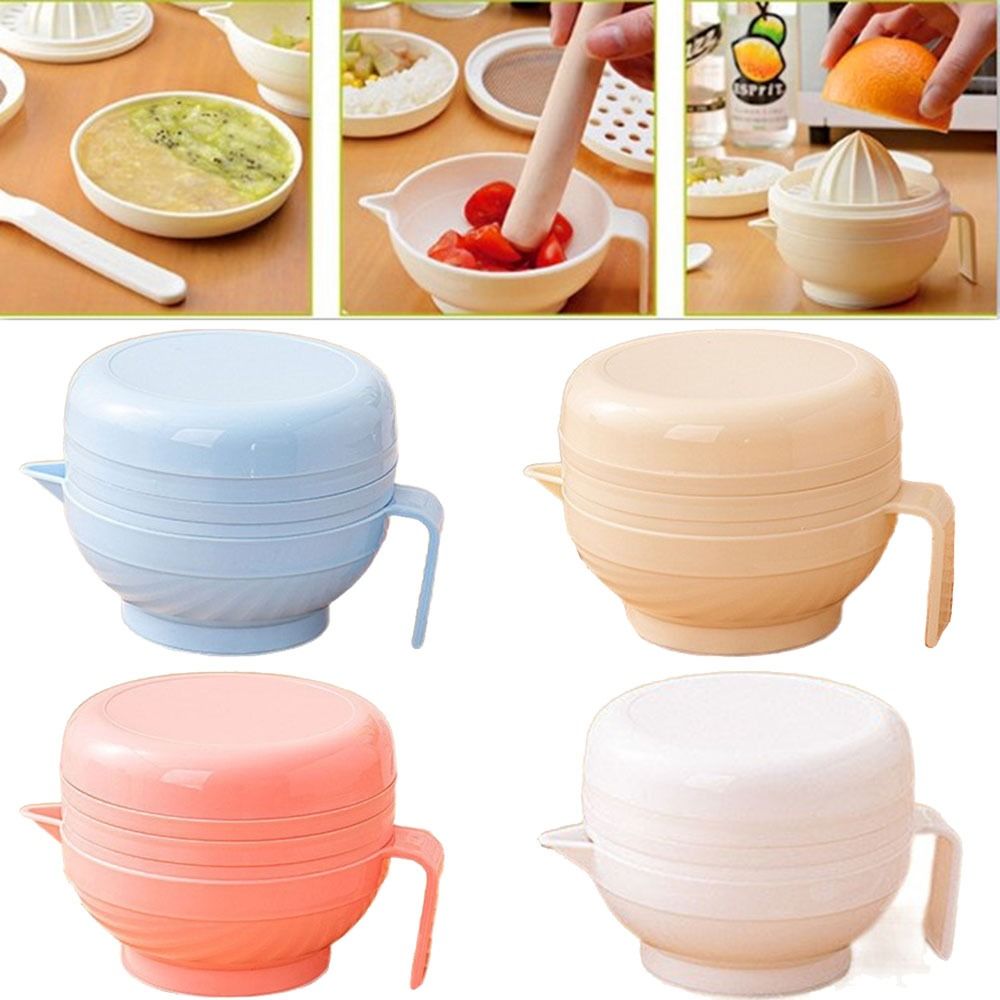 Baby Food Bowl - 7 шт. портативный набор чаш для