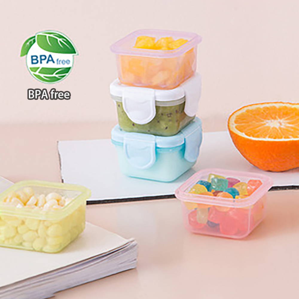 Baby Food Bowl - 4 шт. мини-контейнеров для хранения детского