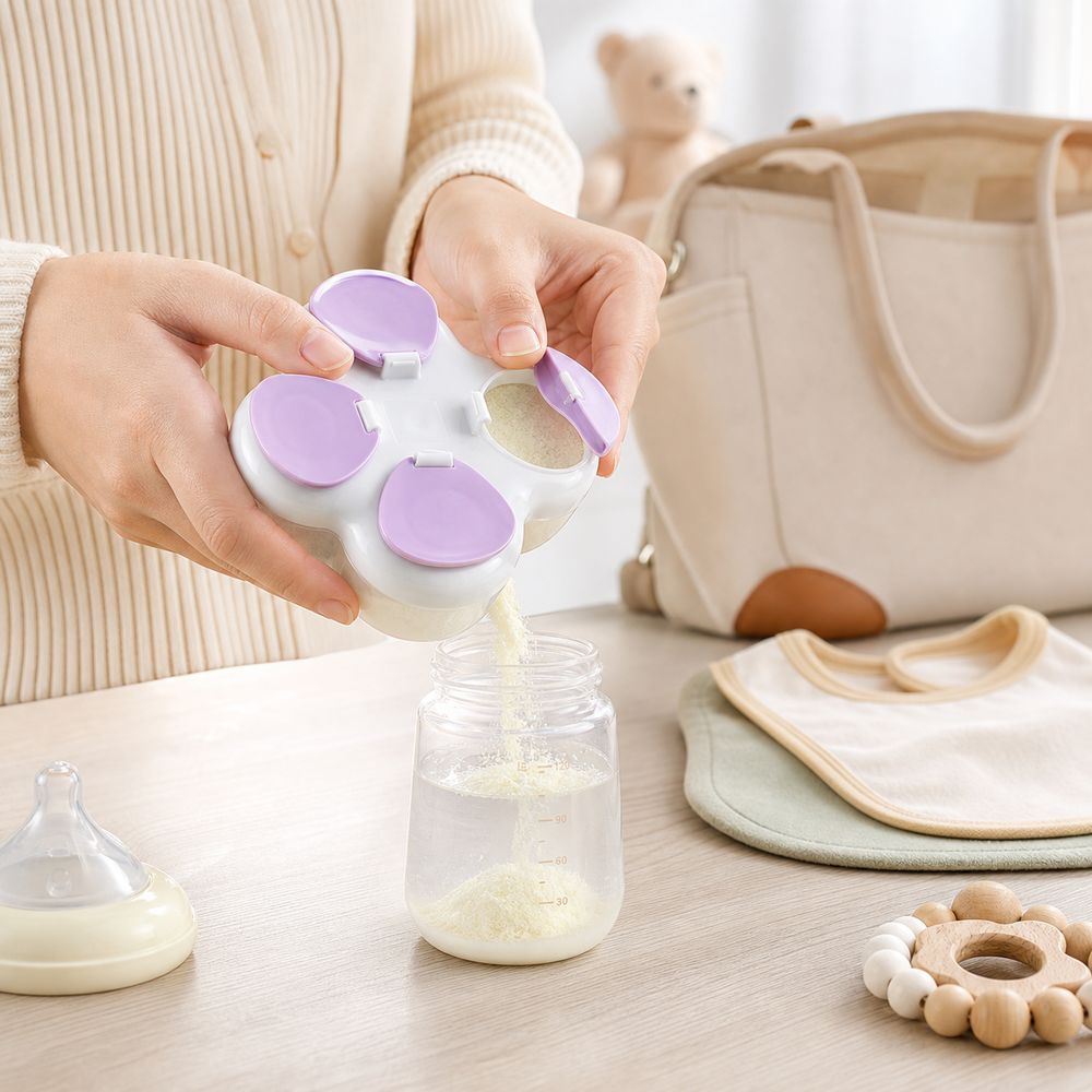 Baby Food Container - Диспенсер для детских смесей с разделителями,