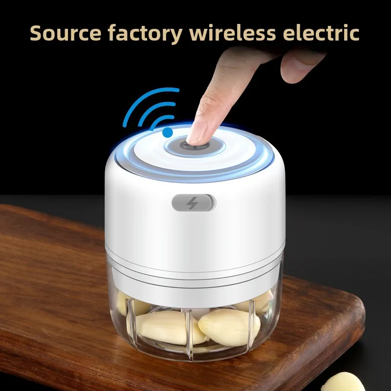 Baby Food Processor - Электрический мини-измельчитель чеснока 100/250 мл USB