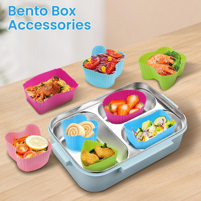 Baby Food Container - Набор из 8 силиконовых разделителей для