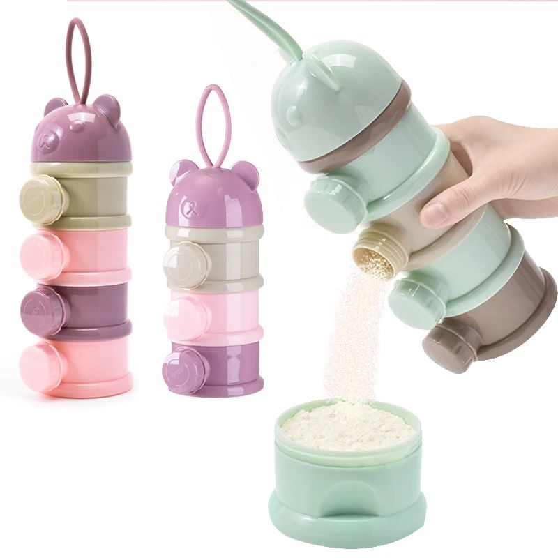 Baby Food Container - 3/4-слойный портативный контейнер для детского питания