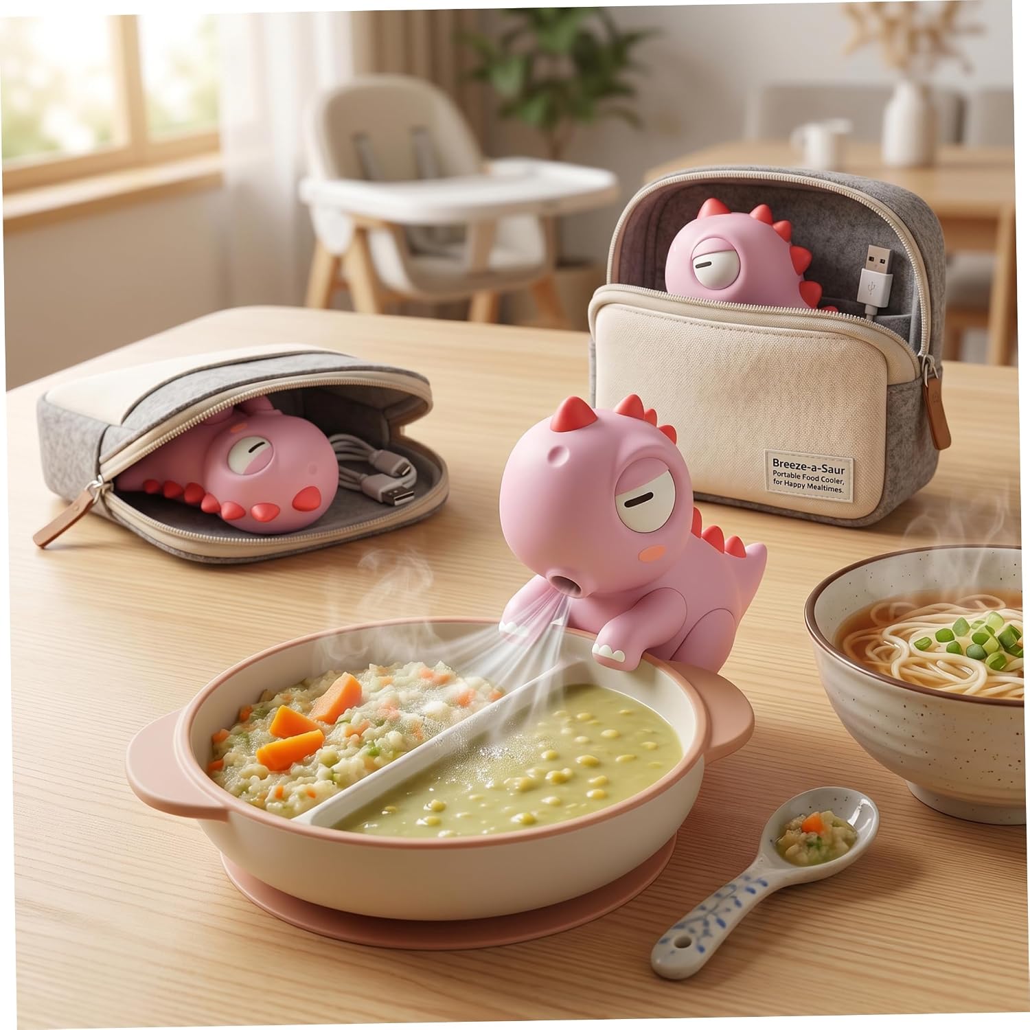 Милый мини-вентилятор в форме  – обзор и цена Baby Food Bowl