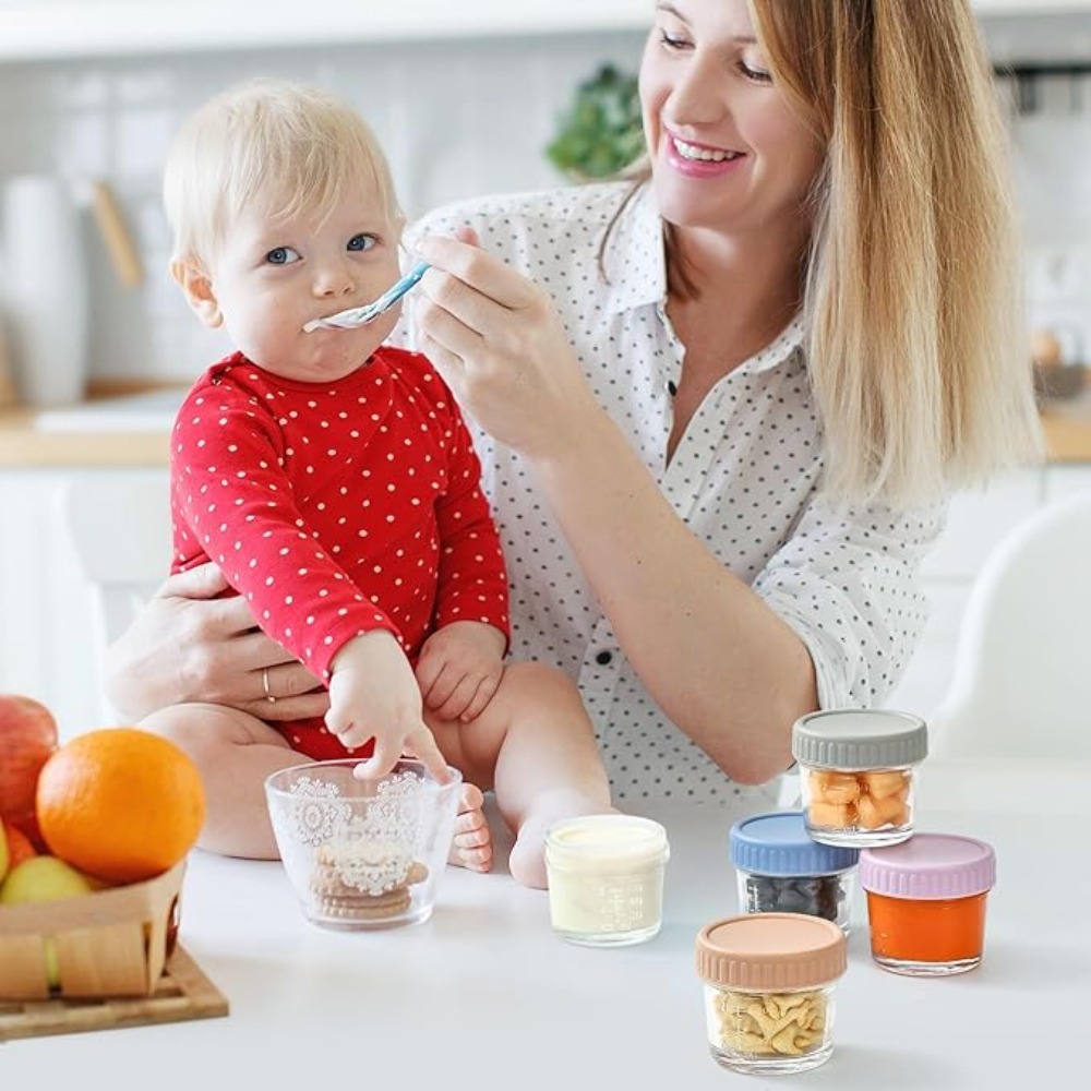 6 шт., стеклянная банка Mason  – обзор и цена Baby Food Glass