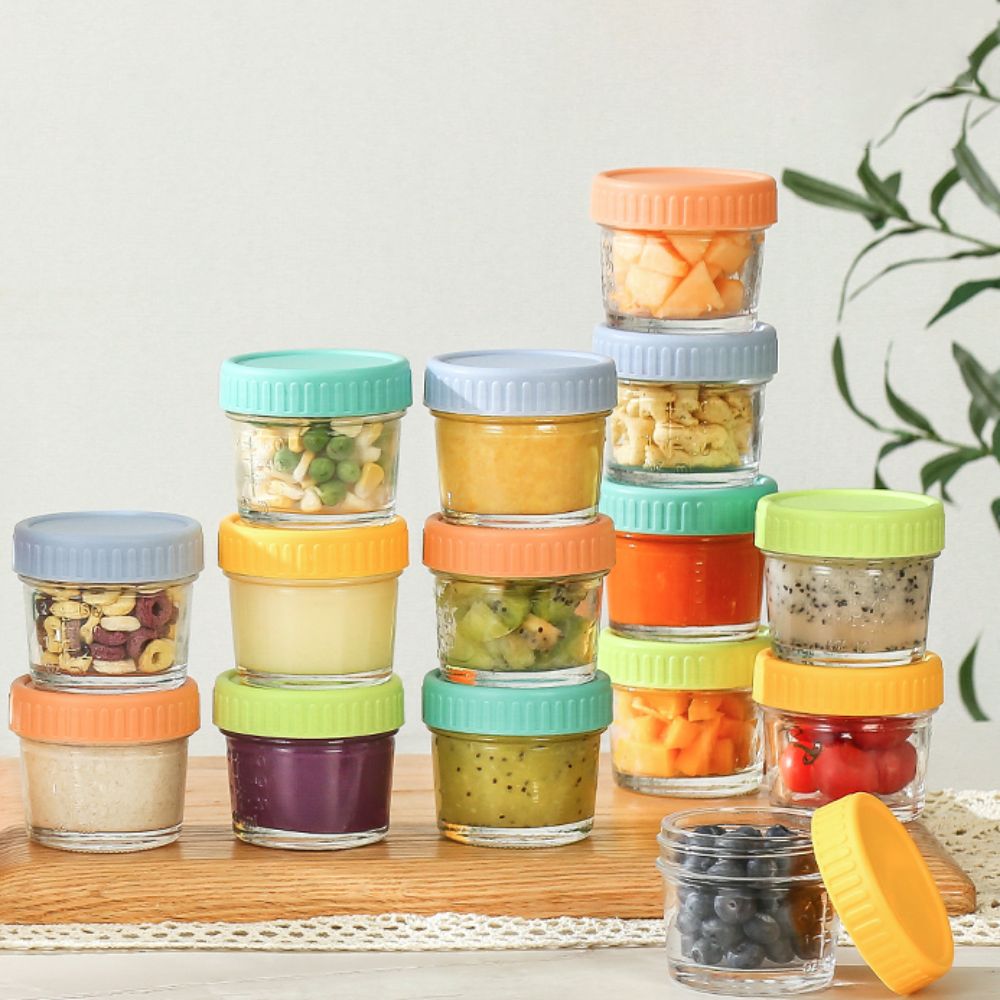 6 шт. стеклянная банка для дет – обзор и цена Baby Food Glass