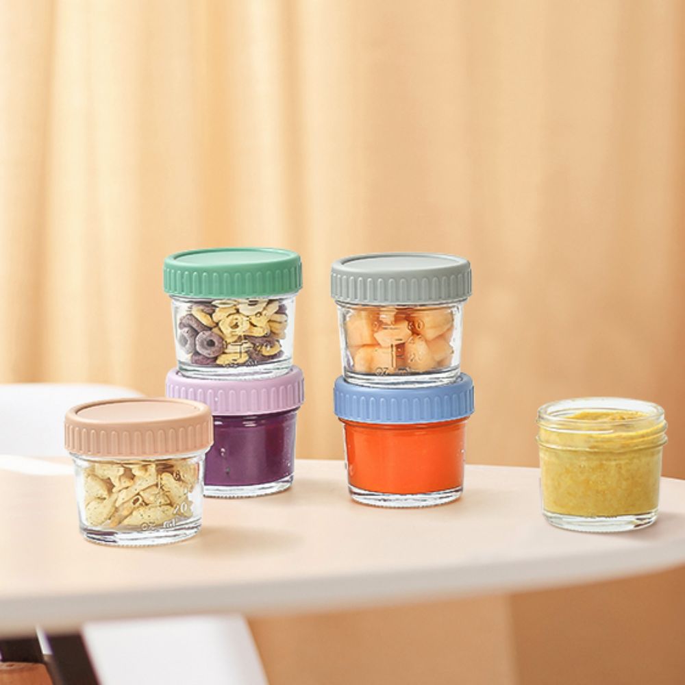 6 шт. стеклянная банка для дет – обзор и цена Baby Food Glass