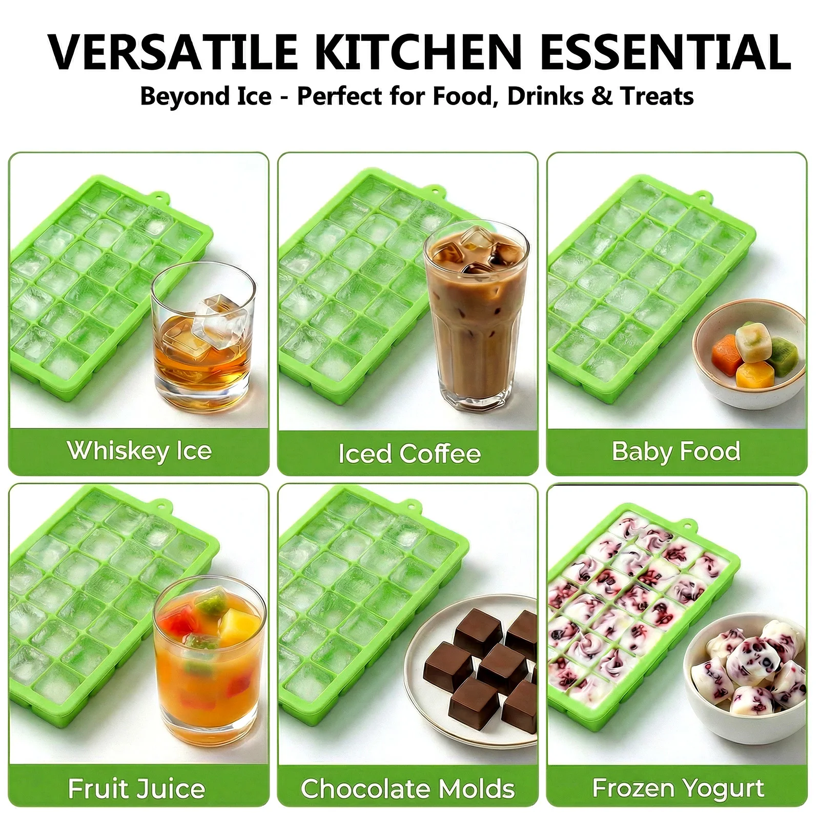 Силиконовая форма для льда: ле – обзор и цена Baby Food Freezer Tray