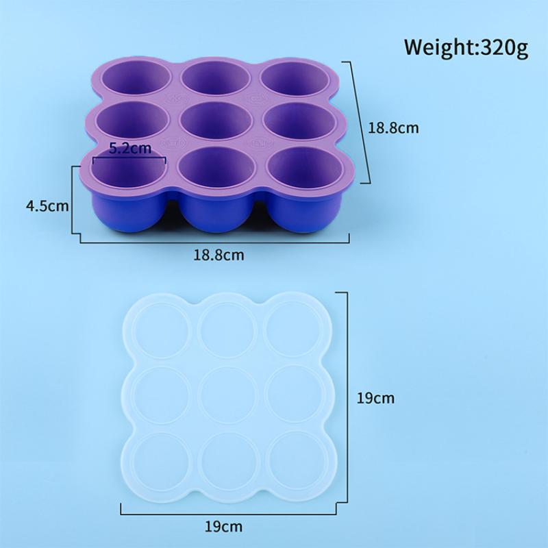 Силиконовый контейнер для детс – обзор и цена Baby Food Freezer Tray