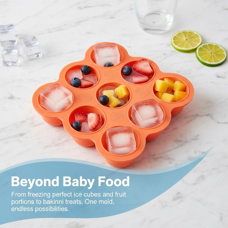 Силиконовый контейнер для детс – обзор и цена Baby Food Freezer Tray