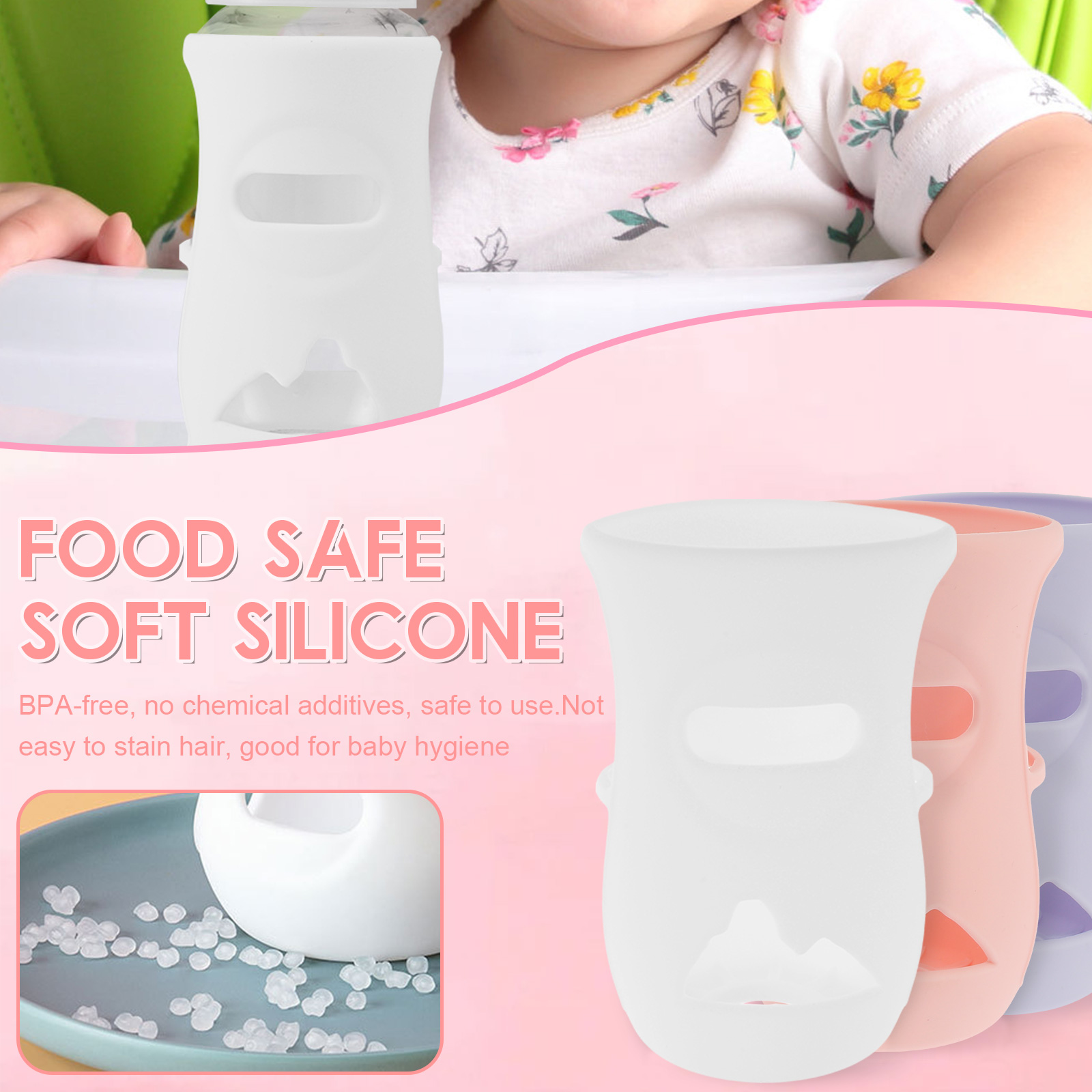 Силиконовые рукава Силиконовый – обзор и цена Baby Food Glass