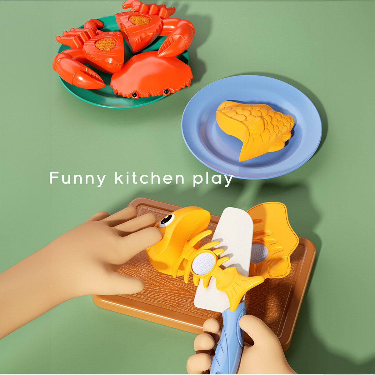 Игрушки для резки еды, кухонны – обзор и цена Baby Food Delivery