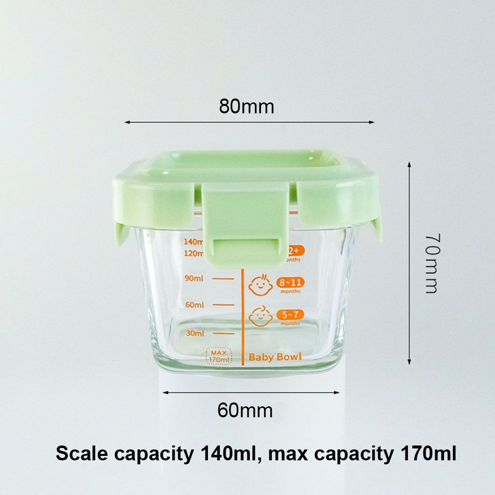 Новый ящик для хранения еды 17 – обзор и цена Baby Food Glass