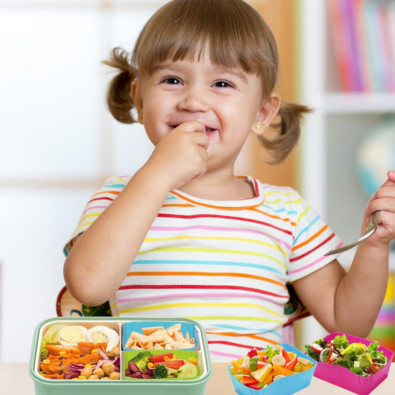 Набор из 8 силиконовых раздели – обзор и цена Baby Food Container