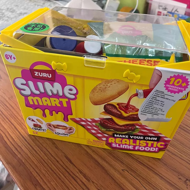 ZURU Slime Mart Серия «Гамбург – обзор и цена Baby Food Container