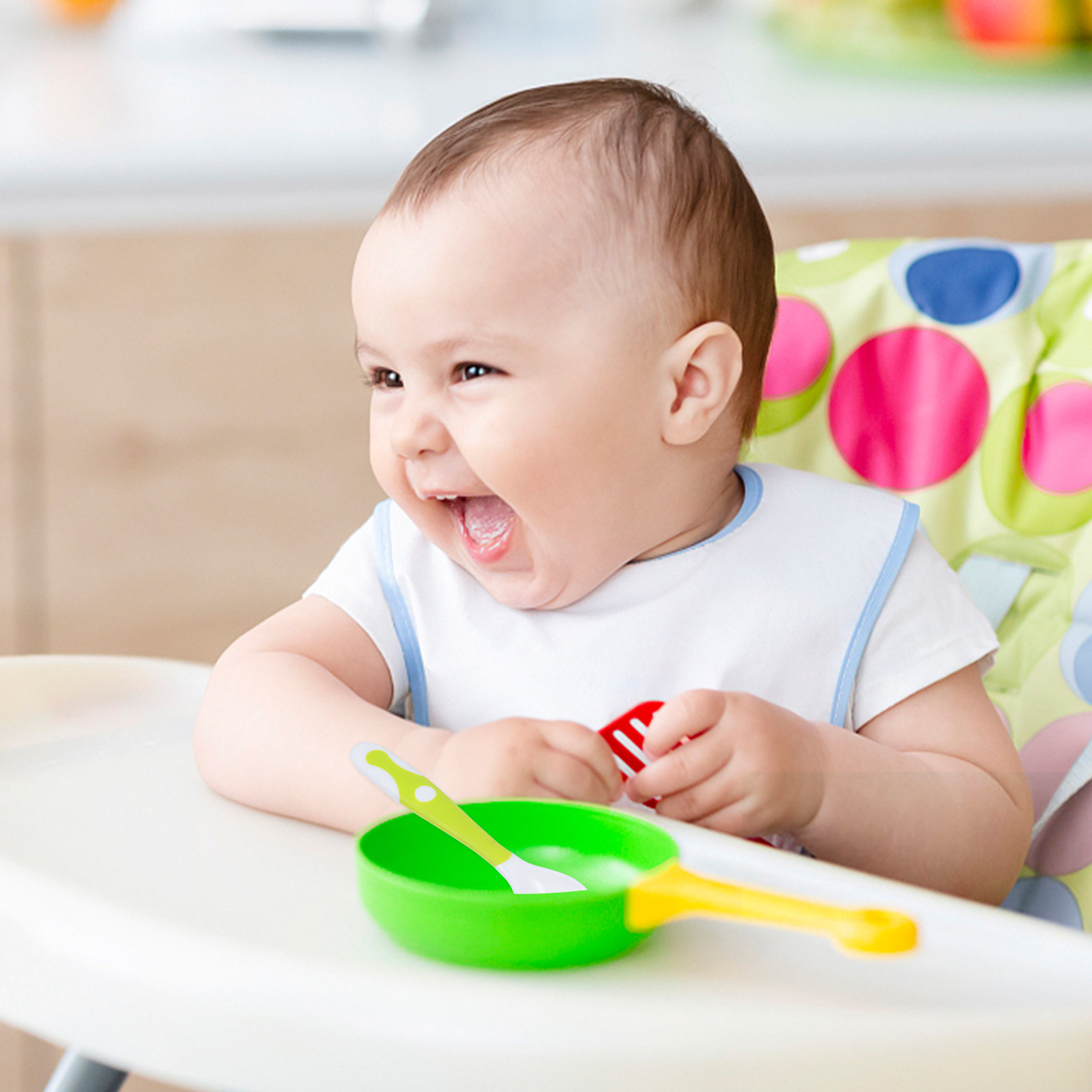 Набор детских ложек и вилок из – обзор и цена Baby Food Quality